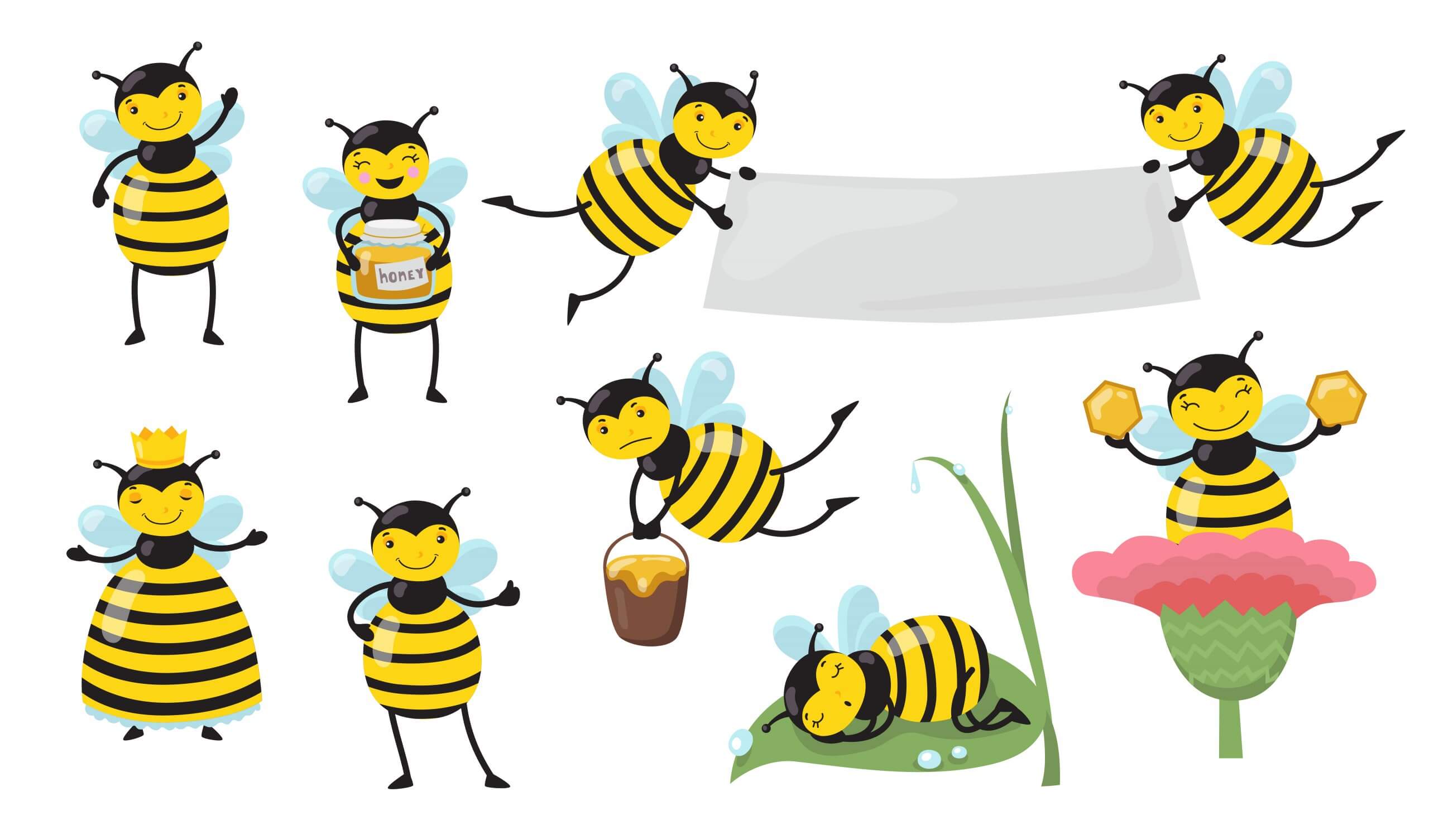 Les abeilles qui bzzzz…butinent !